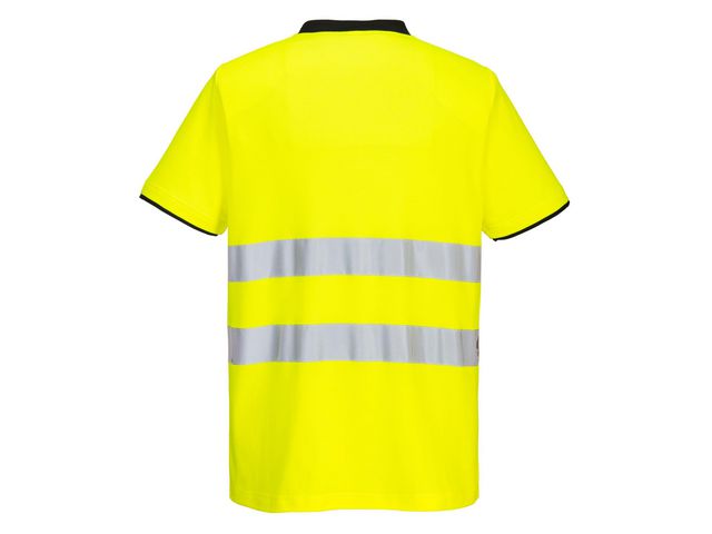 T-shirt varsel PW213 kl2 gul L