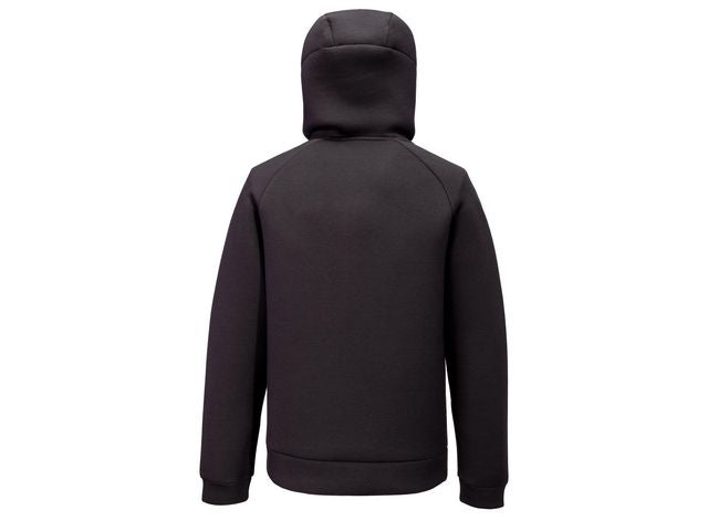 Hoodie zip PW DX472 svart XL