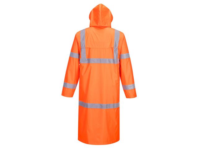 Varselregnrock 122cm orange kl M