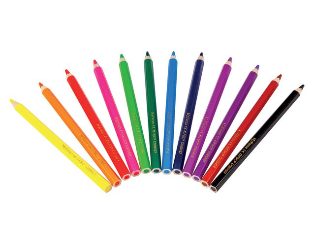 Färgpenna Jumbo 12 färger
