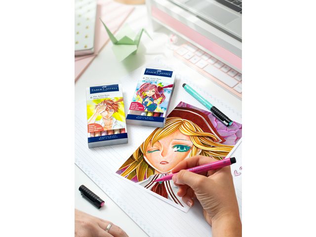 Fiberpenna Pitt Artist Brush Shôjo 6/fp