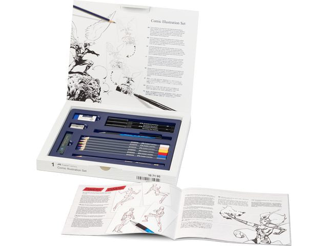 Fiberpenna Pitt Artist Manga Set 15delar