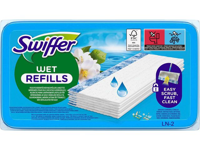 Dammtrasa SWIFFER wet wipes refill 20/fp