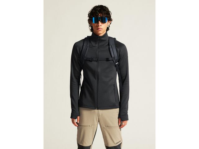 Powerfleecejacka Adv Explore svart S