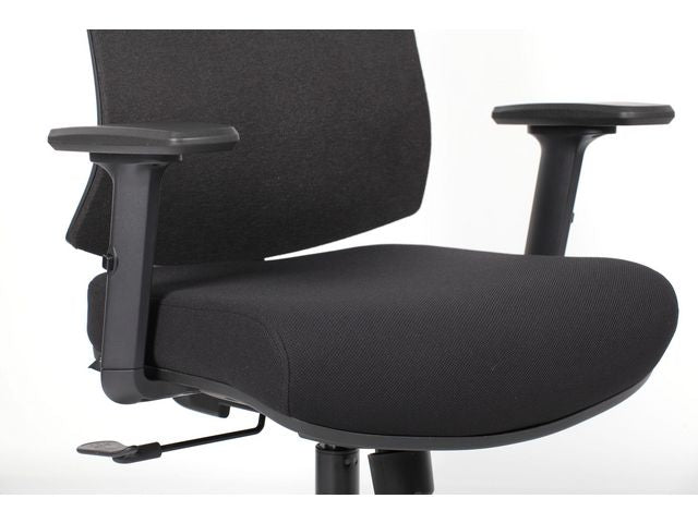 Konstorsstol LYRECO Orion II tyg