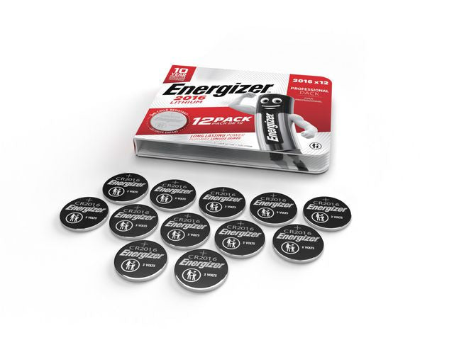 Batteri ENERGIZER Lithium CR2016 12/fp