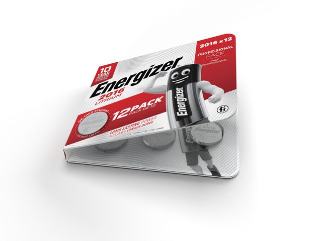 Batteri ENERGIZER Lithium CR2016 12/fp