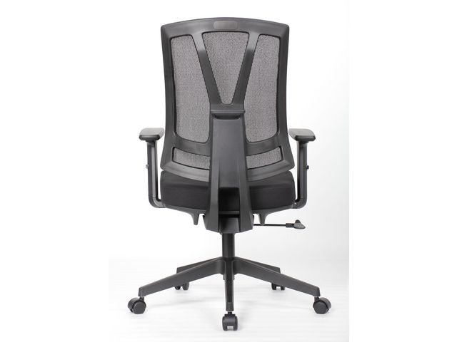 Konstorsstol LYRECO Orion mesh svart