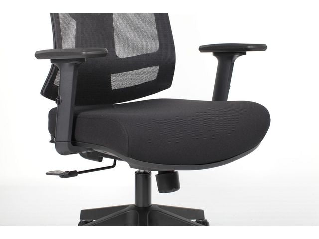 Konstorsstol LYRECO Orion mesh svart