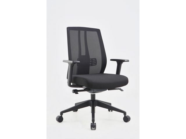 Kontorsstol LYRECO Pegasus mesh svart