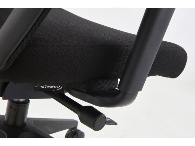 Kontorsstol LYRECO Pegasus mesh svart