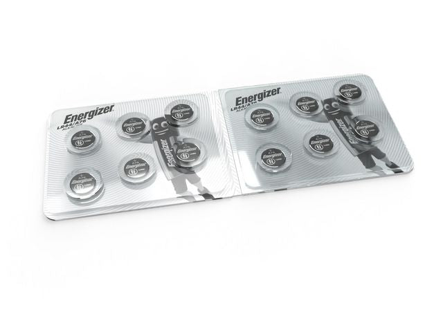 Batteri ENERGIZER A76/LR44 12/fp