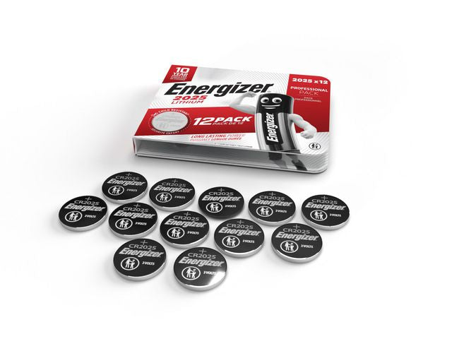 Batteri ENERGIZER Lithium CR2025 12/fp