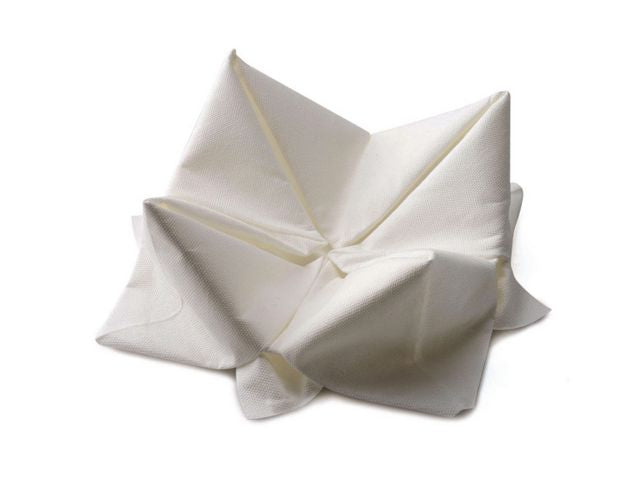 Servett 3-lags 33x33cm vit 125/fp