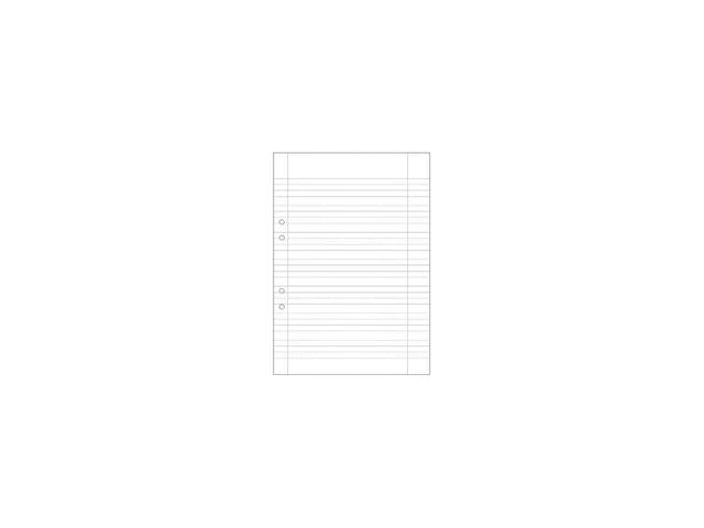 Lösblad A4 linj. 5+5+5+7mm hålat 500/fp