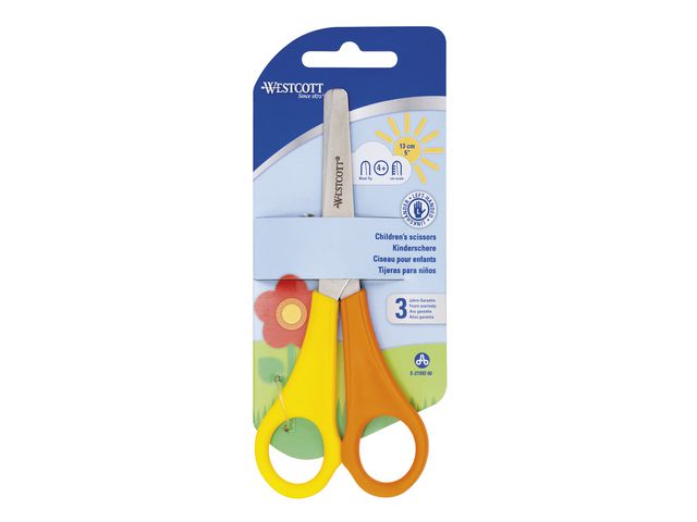 Sax Westcott Hobby 13cm vänster röd/gul