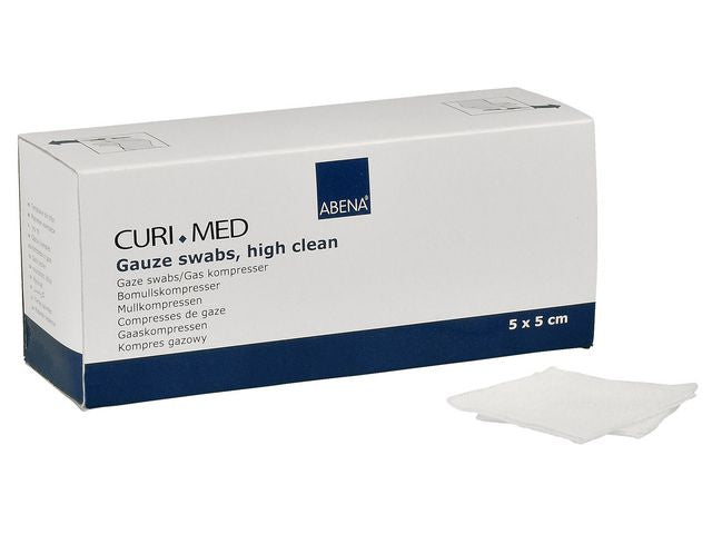 Kompress CURIMED GV 4l 5x5cm 150/fp