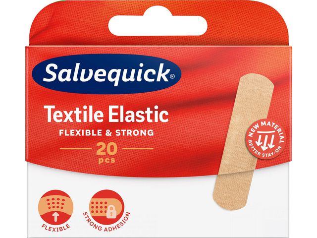 Plåster SALVEQUICK textil M 20/fp
