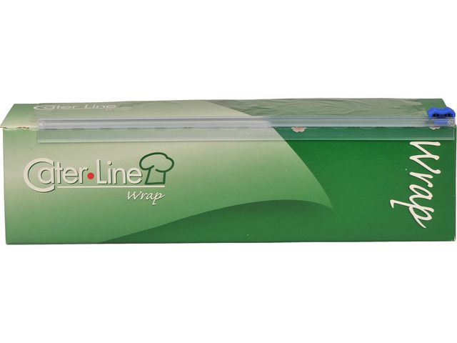 Plastfolie i cutbox PE 45cmx300m 9my