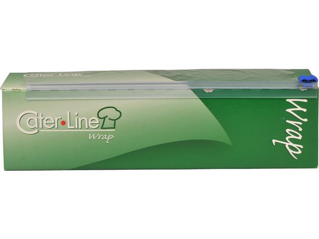 Plastfolie i cutbox PE 30cmx300m 9my