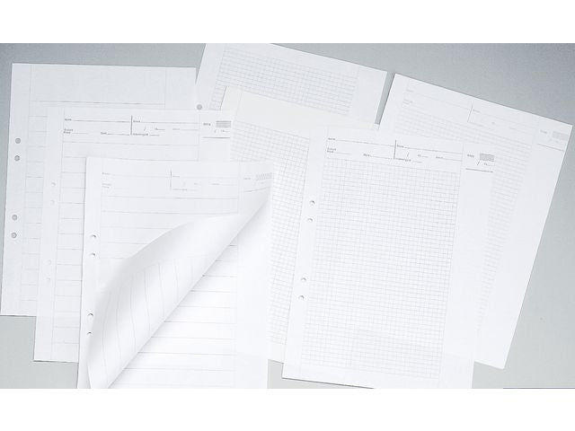 Lösblad A4 linjerat 8, 5mm hålat 500/fp