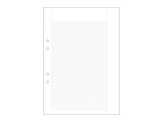 Provskrivp. A4 rutat 5x5 mm 500/fp