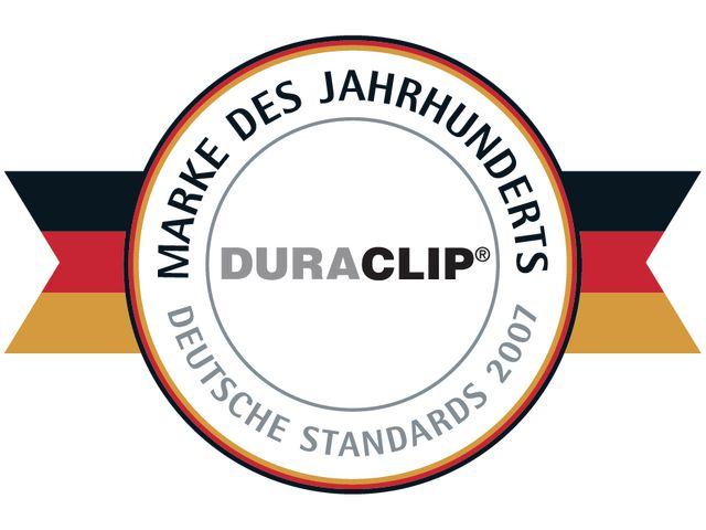 Klämmapp Duraclip 2200 A4 3mm blå