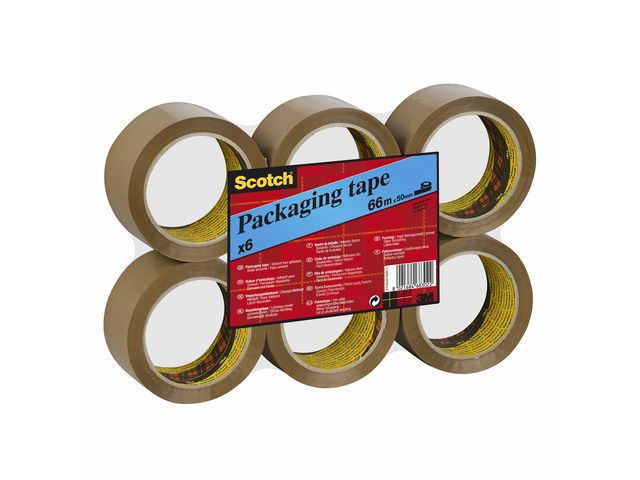 Packtejp SCOTCH 371 PP 38mmx66m brun