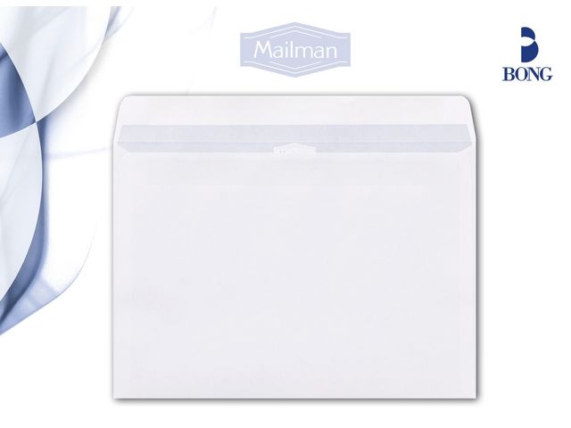 Kuvert MAILMAN C5 självhäft 90g 500/fp