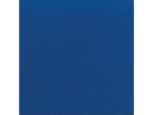 Servett 3-lags 40x40cm mörkblå 125/fp
