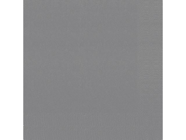 Servett 3-lags 40x40cm granitgrå 125/fp