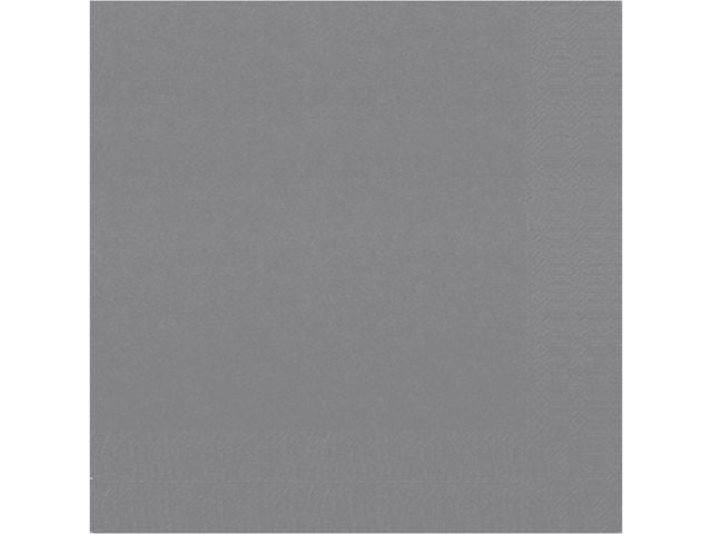 Servett 3-lags 33x33cm granitgrå 125/fp
