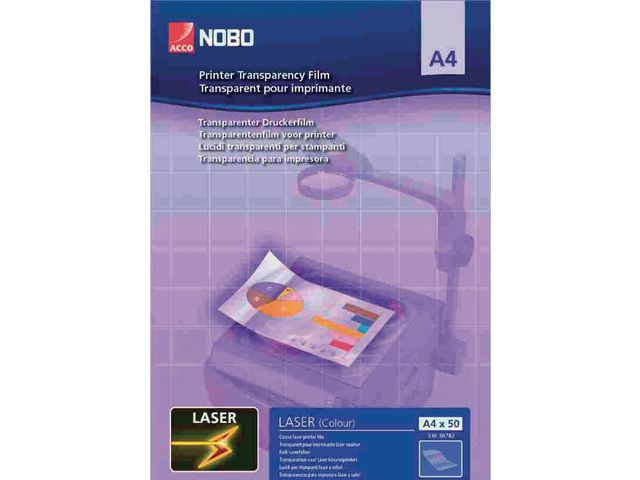 Overheadfilm NOBO 33740 50/fp