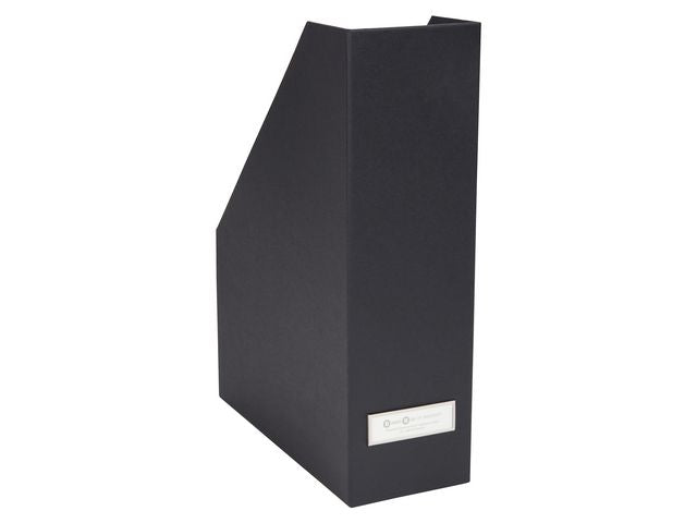 Tidskriftssamlare BIGSO kartong A4 grå