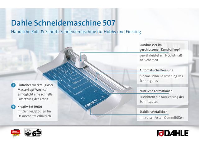 Skärmaskin DAHLE 507