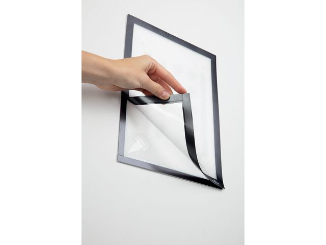 Magnetram DURAFRAME tapet A4 svart