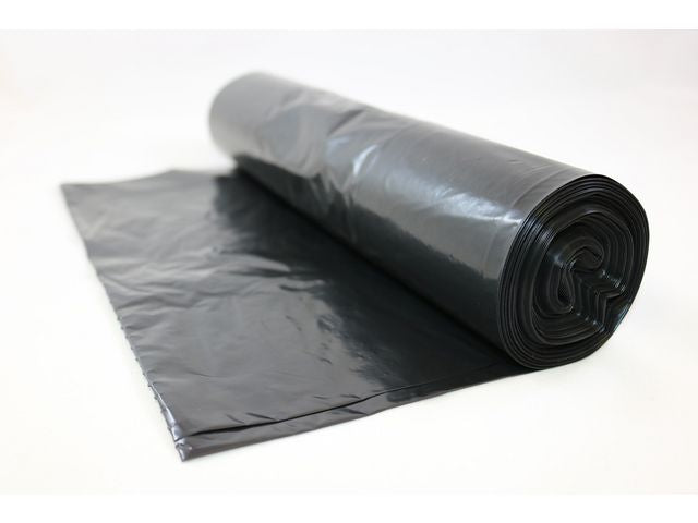 Plastsäck LD 60L 40my Svart 25/rl