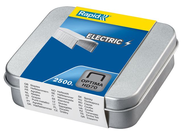 Häftklammer RAPID Optima HD70 2500/fp