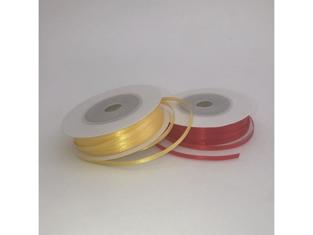 Satinband 3mmx30m röd