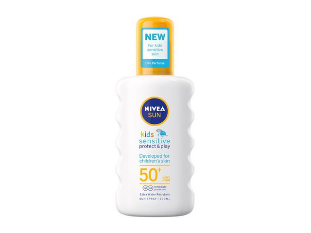 Solskydd NIVEA Kids Spray 50+ 200ml