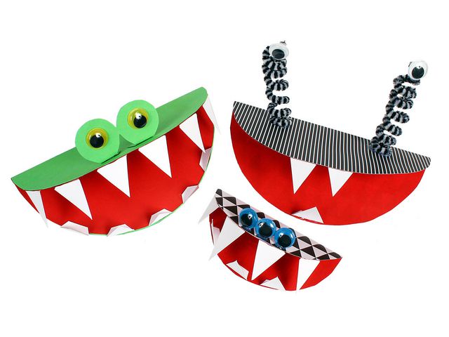 Stickers munnar och näsor