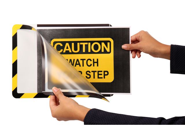 Magnetram självh. DJOIS A4 rö/vi 2/fp