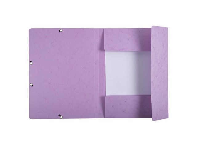 Gummibandsmapp EXACOMPTA 3kl A4 lila