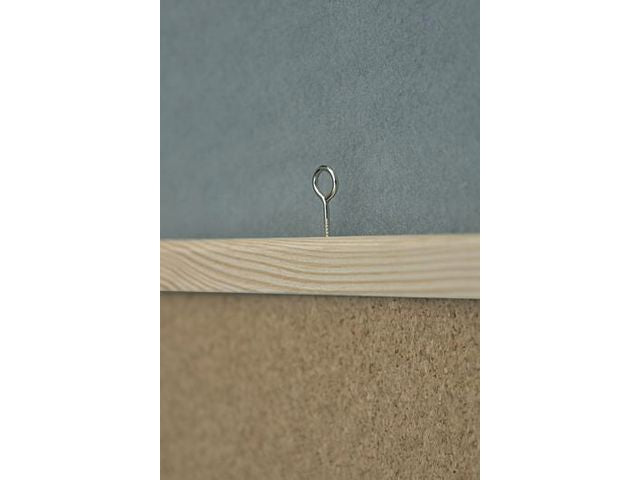 Anslagstavla kork träram 60x45cm