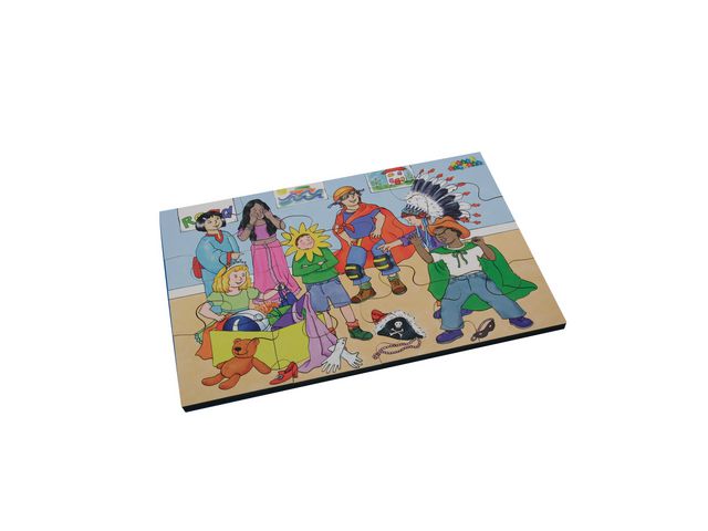 Pussel känslor 4 olika pussel