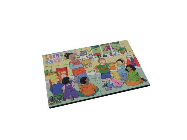 Pussel känslor 4 olika pussel