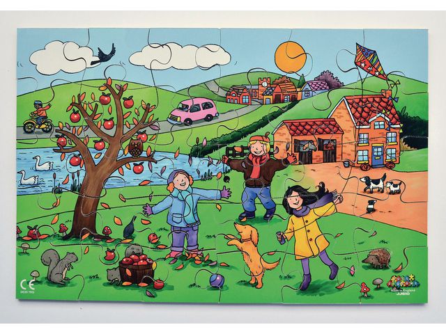 Pussel 4 årstider 4 olika pussel