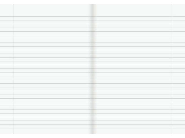 Skrivhäfte A4 linjerat 8,5mm ljusgrön