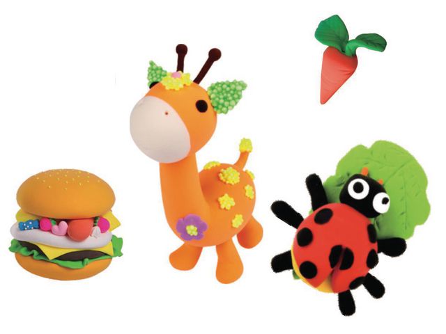 Modellera PLAYBOX 350g svart