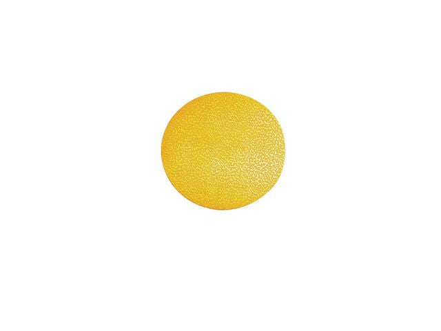 Golvmarkering Rund gul 10/fp